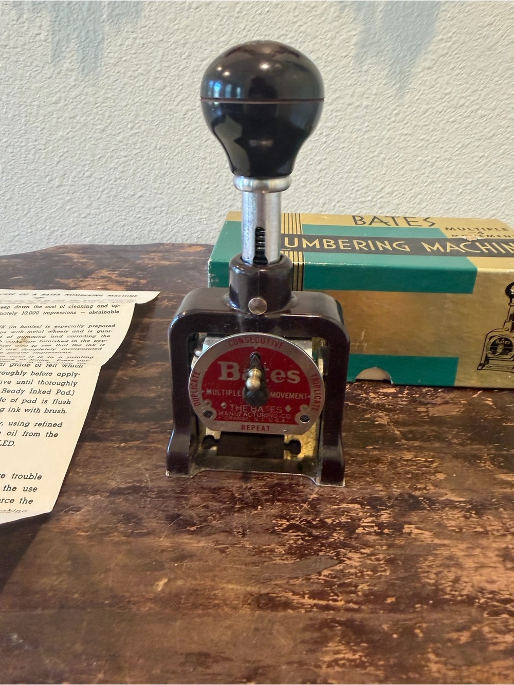 Numbering Machine Box - Picture 7 of 12